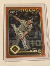 2024 Topps Chrome NPB Masashi Itoh Orange 16/25 #3