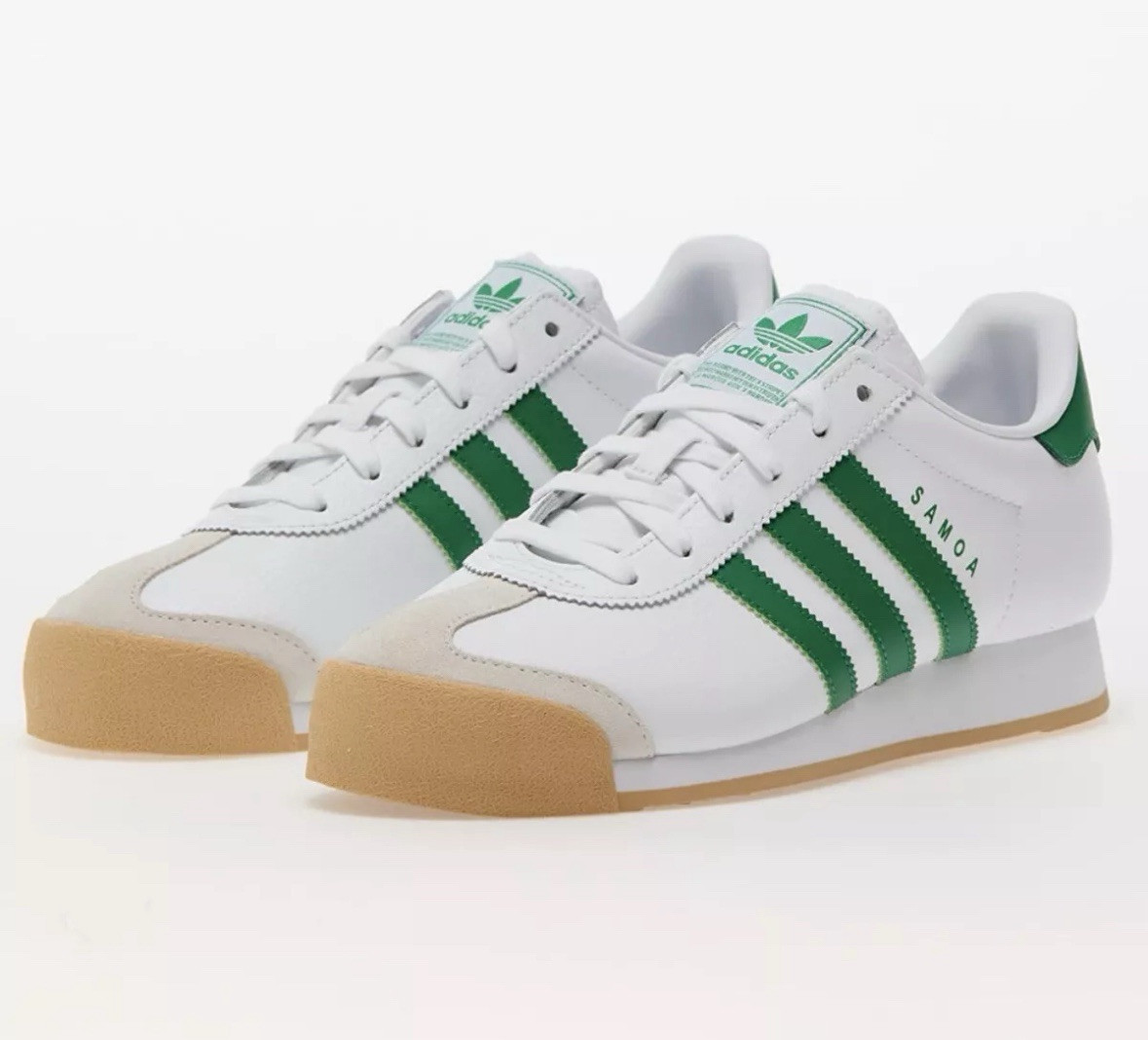 adidas gazelle silver green womens adidas Men's Samoa Tennis Shoes JQ0045 9.5