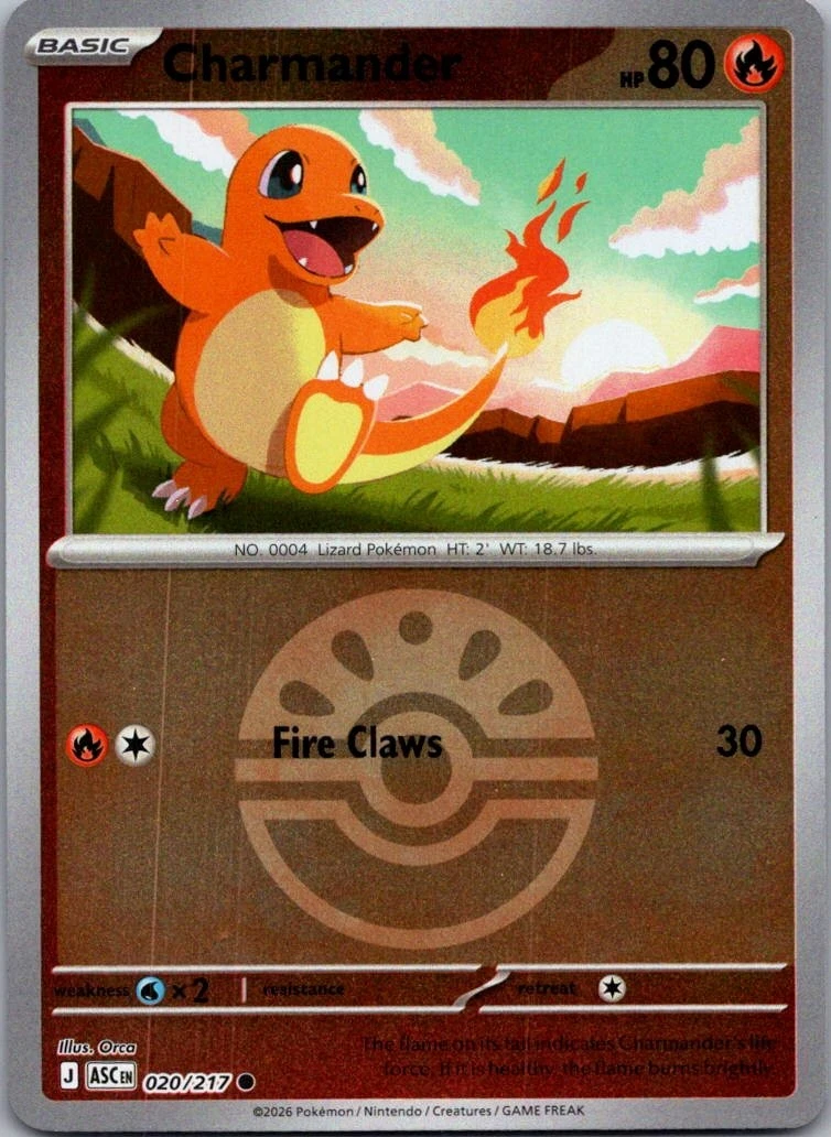 Charmander Pokémon Individual Cards for sale
