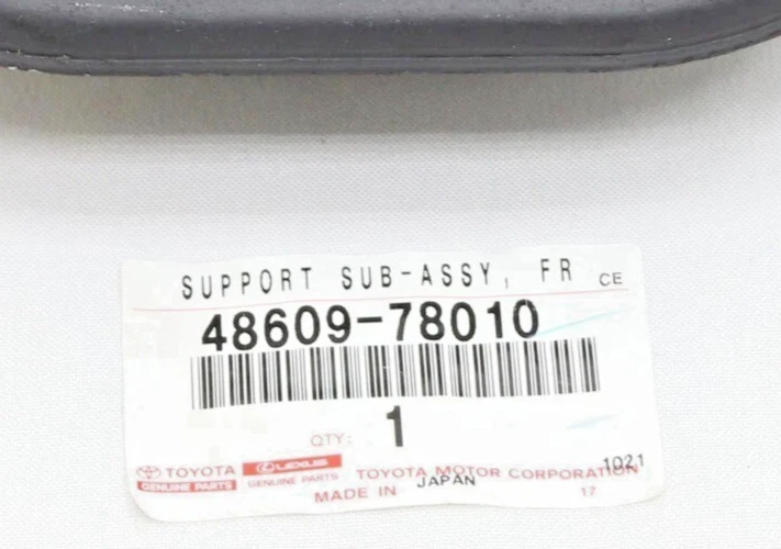 48609-78010 Soporte de suspensión delantera derecha/izquierda OEM para Lexus NX200T NX300 NX300H Foto 2 de 2