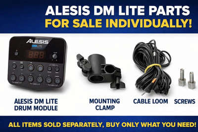 Alesis DM Lite Originalteile - Modul / Klemme / Kabelbaum / Schrauben / PA 9V