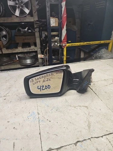 13-16 BUICK LACROSSE *DARK GRAY* POWER W/ TURN SIGNAL LEFT DRIVER DOOR MIRROR