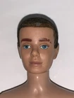 Vintage 1961 Mattel Barbie Flocked Brunette Hair Straight Legs Ken Doll Japan