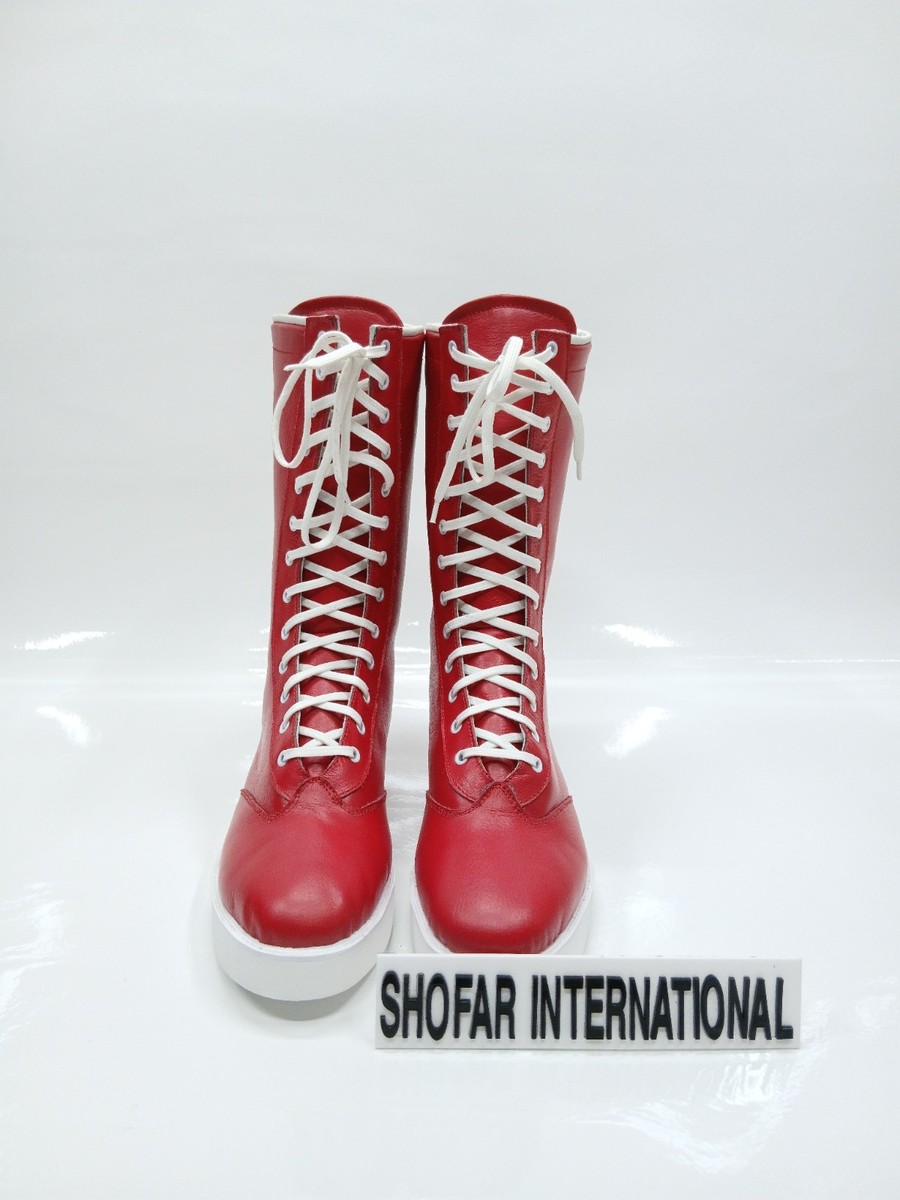 leather boxing boots