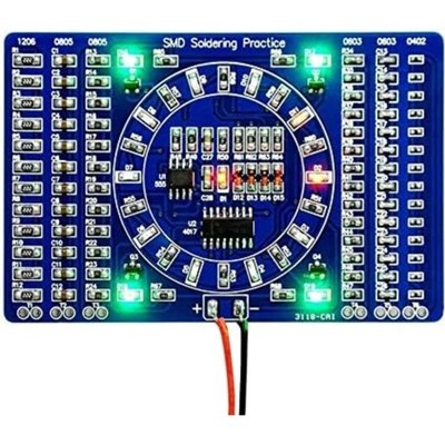 Elektronisches PCB-Board Modul NE555   Löt-Übungs-Set für technische Fähigkeiten