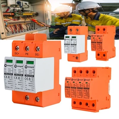 SOL-TEC Überspannungsschutz Photovoltaik DC AC Blitzschutz PV-Anlage Ableiter T2 T1+T2