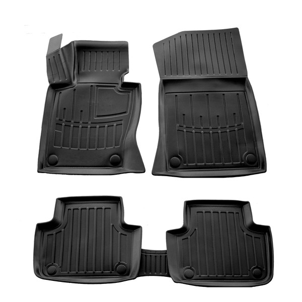 GummifußMatten FüR Bmw X3 E83 2004-2010 3D Schalen Set Automatten-image