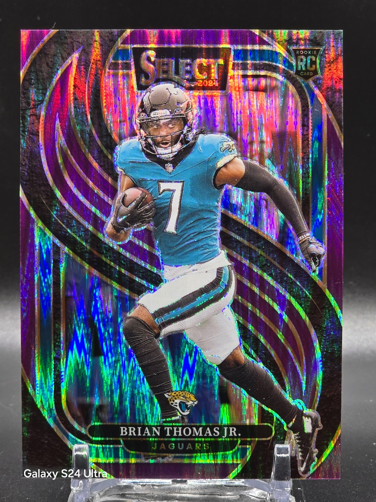 2024 Select - Premier Level Brian Thomas Jr. #143 Purple Shock Prizm 88/360