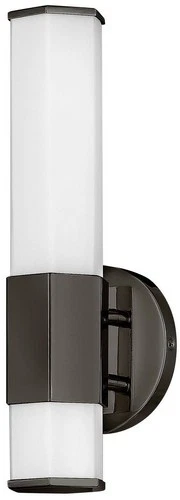 Hinkley Facet 14" High Black Oxide LED Wall Sconce - Picture 1 of 9