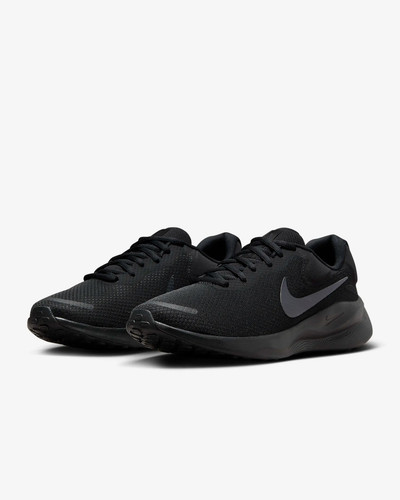 Scarpe Uomo Running Nike revolution 7 - Nero - Foto 5 di 8
