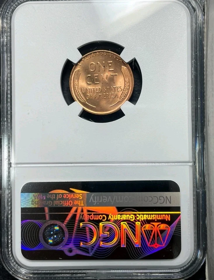 1944-D LINCOLN WHEAT CENT ~ NGC MS 65 RD ~BEAUTIFUL COIN~ - Image 4 of 4