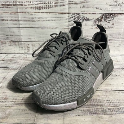 NWOT Adidas NMD_R1 Grey Pearlescent Detail Running Sneaker Men's 7.5