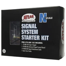 Atlas #70000143 N SCALE SIGNAL STARTER kit