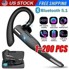 Trucker Wireless Bluetooth 5.1 Earpiece Heads...