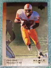 1997 UPPER DECK BLACK DIAMOND ERRICT RHETT #31 TAMPA BAY BUCCANEERS 