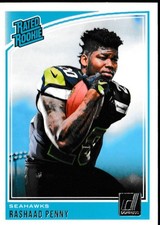 Rashaad Penny 2018 Donruss Seattle Seahawks #318
