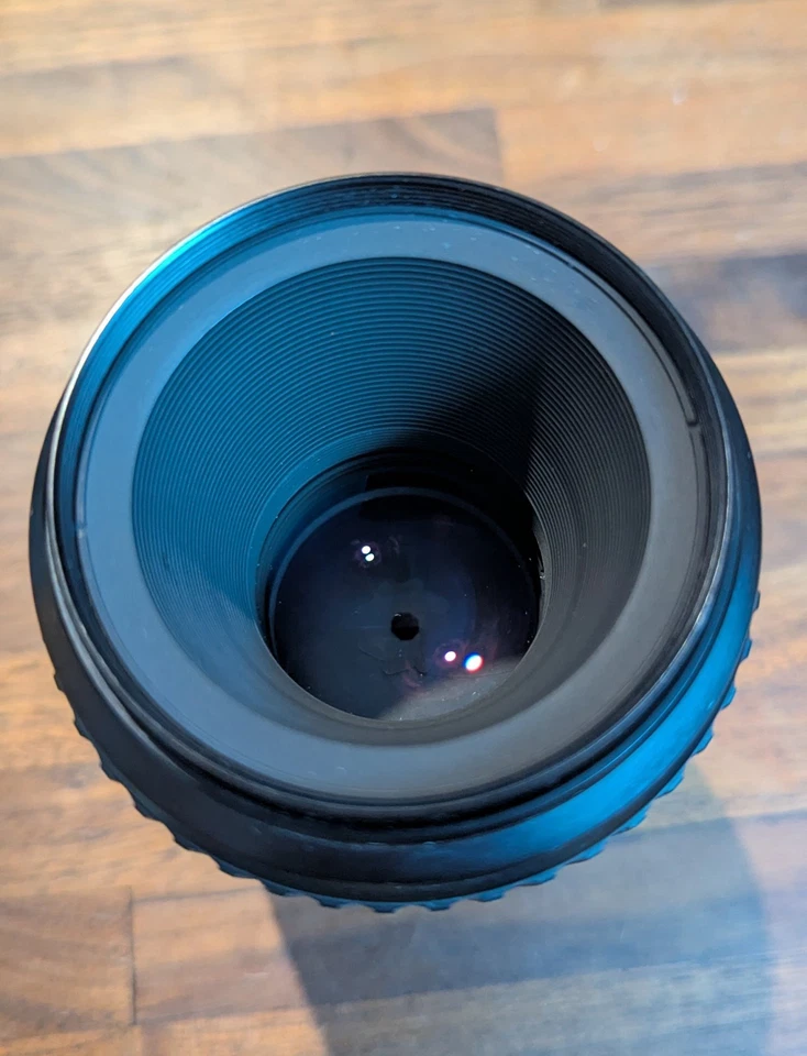 SMC PENTAX-A MACRO 100 MM F/2,8 - Montaje K - Lente Pentax Prime Clásica Era Película Foto 4 de 4