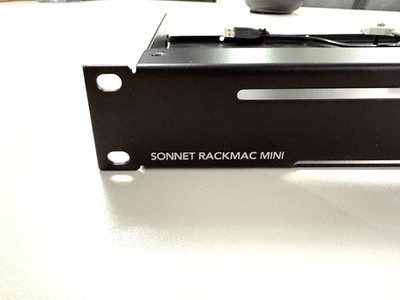 Sonnet RackMac mini 1U 19 Zoll Server Rack Gehäuse Intel Mac mini TOP