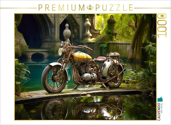 Calvendo Puzzle Motorcycle Summer | 1000 Pieces, Finished Size 25.2 × 18.9 In (6-image