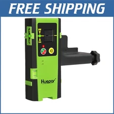 Compact Laser Receiver for Pulse Mode Levels – Green/Red Beam Detection Included