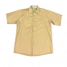 Vintage Red kap workwear shirt Sz:L