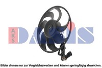 LÜFter MotorkÜHlung AKS Dasis 158480N FÜR Opel KÜHlerlÜFter MotorlÜFter