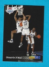 Shaquille O'Neal 1992-93 Upper Deck #1b Trade Card Rookie Card HOF Orlando Magic
