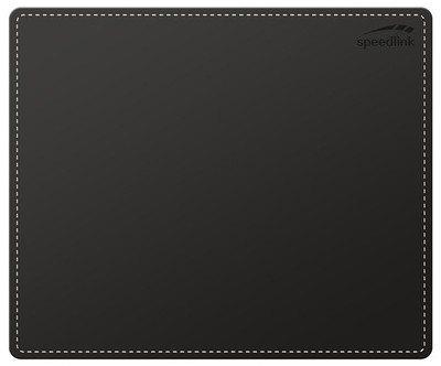 SPEEDLINK NOTARY Soft Touch Mousepad Mauspad Kunstleder rutschfest schwarz 