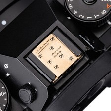 Brass Metal Hot Shoe Cover Cap Protective For Nikon Fujifilm Leica Pentax Canon