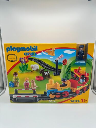Playmobil 1.2.3 Eisenbahn 70179 "Meine erste Eisenbahn" mit Zubehör Neu & OVP - Bild 1 von 1