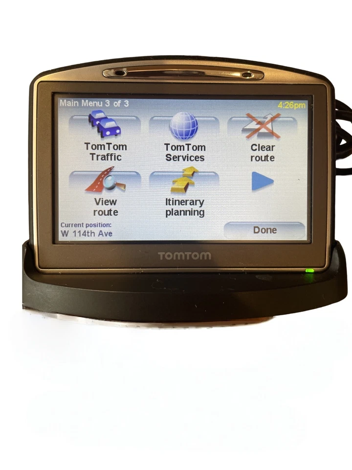 TomTom Car Navigation System 4.3in Color Screen Bluetooth Portable GO720 - Image 2 of 4