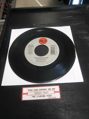 RESTLESS HEART - You Can Depend On Me - 45 RCA 62129 
