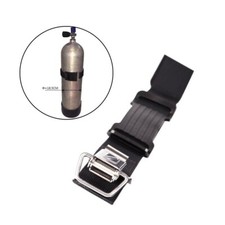 Scuba Diving Tank Band Cylinder Cam Strap + Quick Release Buckle & Anti-Slip Pad