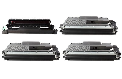 3 Toner + Trommel kompatibel für Brother MFC-7320 MFC-7440N 7840W DCP-7045 7030