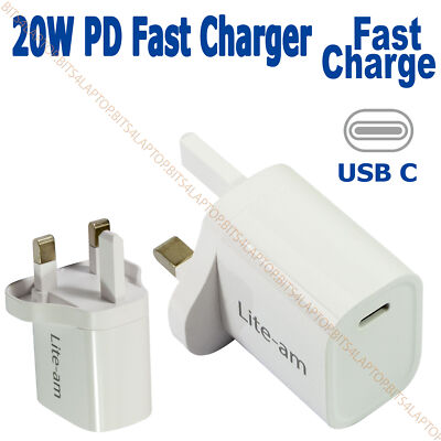 For Nokia G60 5G Android PD Charger Plug USB-C 20W UK Power