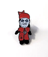 Ghost Band Pin - Cardinal Copia - Enamel Brooch Lapel Pin Heavy Metal Punk Music