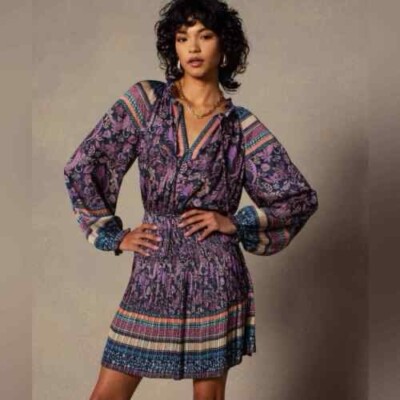 leo lin skye appliqué bustier mini dress Burgundy Lily Print Rosario Applique Floral Bustier Mini Dress