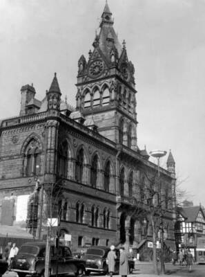 Chester Town Hall Northgate Street Chester 5th March 1969 Old Photo
