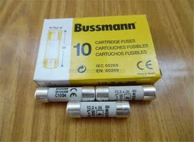 Fusible Cylindrique Bussmann 40A 690V C22GC - 22x58mm, Pour Circuits électriques Haute Puissance