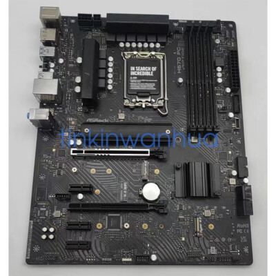 For ASRock H670 PG RIP TIDE Motherboard DDR4 HDMI DP ATX