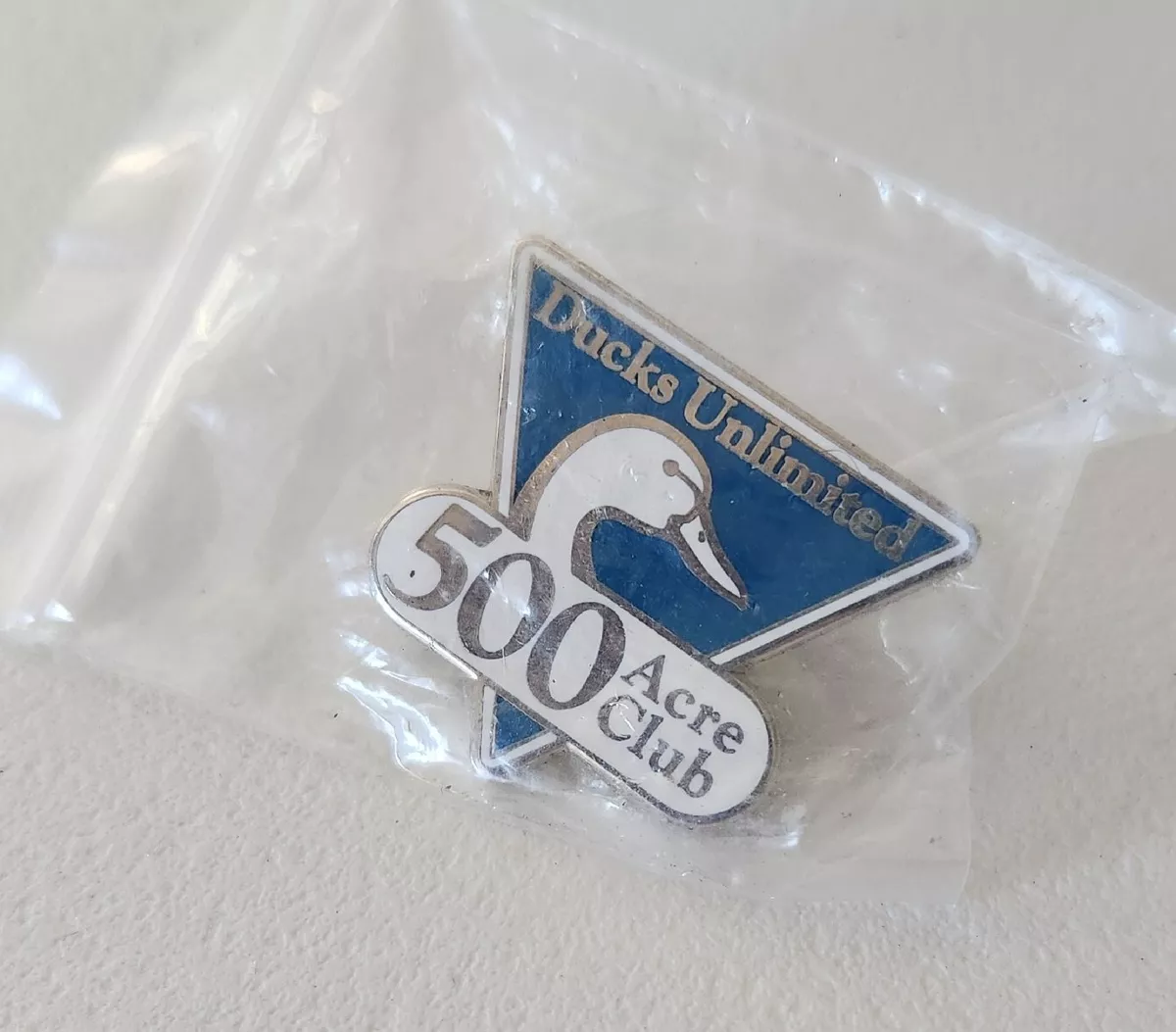 Ducks Unlimited 100 Acre Club Enamel Lapel Pin DU