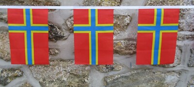 Orkney Inseln Flagge Polyester Wimpelkette - verschiedene Längen