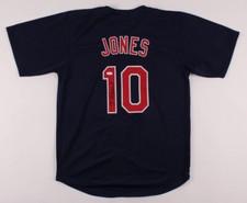 Nolan Jones Signed Indians Jersey (JSA Holo)Cleveland's #1 Minor League Prospect