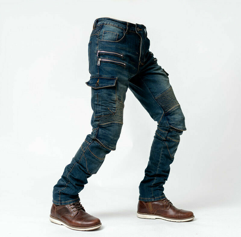 Pantaloni Moto Uomo Con Protezioni OFzimTo Pantaloni Moto Uomo