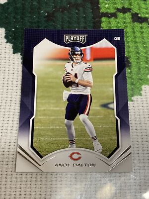 2021 Playoff Andy Dalton Chicago Bears Quarterback #125