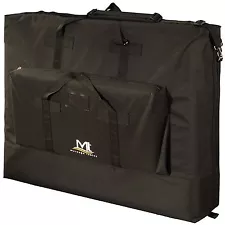 Master Massage 30" Massage Standard Nylon Carrying Case Carry Bag Pockets Black