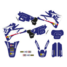 Yamaha Yz 125 250 1996 1997 1998 1999 2000 2001 Complete Graphics Sticker Kit
