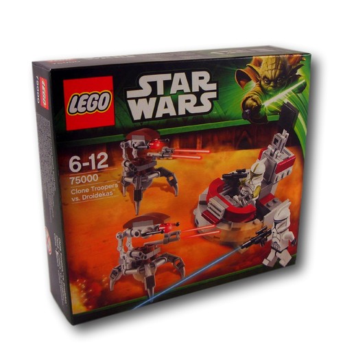 Star Wars Lego 75000 Clone Troopers vs Droidekas - Picture 1 of 1