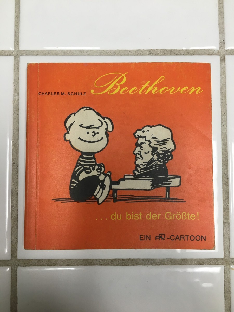 Vintage Peanuts, Beethoven by Charles M. Schulz 1969 German | eBay