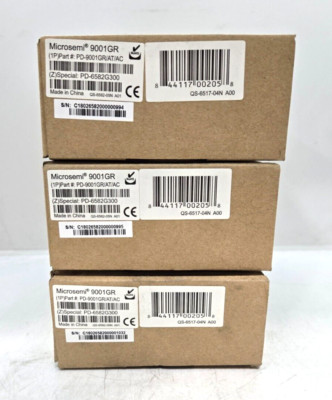 [LOT OF 3] Microsemi 9001GR PoE Midspan Injector  FAST FREE SHIPPING a